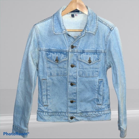 American Apparel Oversized Light Denim Jacket - Picture 2 of 10